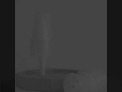 ضخة الكريم الشفافة بالكامل خيار إغلاق سلس