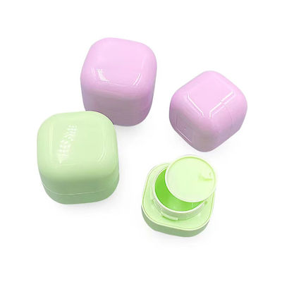 وعاء كريم مربع من البلاستيك 20g إلى 100g