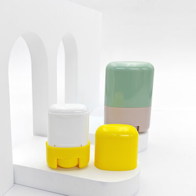 Refillable Deodorant Stick Tube with Custom Printing and Replaceable Inner Bottle in 13g 30g 50g 75g Sizes