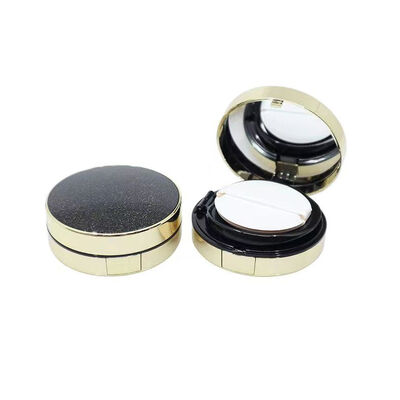 13g / 15g سعة ABS / PP المواد الطباعة الشاشة الماكياج الصندوق التجميلي الفارغ التجميلي المدمج للمؤسسة كريم CC