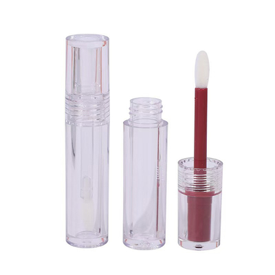 هيكل المواد PETG/ABS أنبوب غسيل الشفاه مع غطاء ملون و 4.5ml سعة