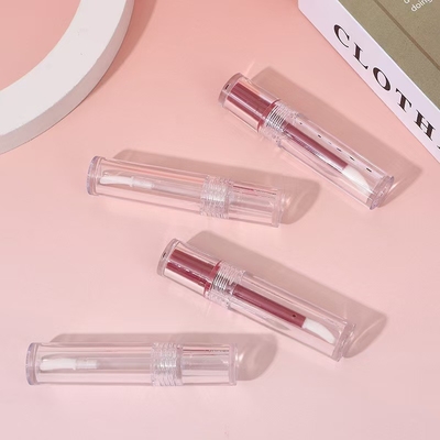 هيكل المواد PETG/ABS أنبوب غسيل الشفاه مع غطاء ملون و 4.5ml سعة