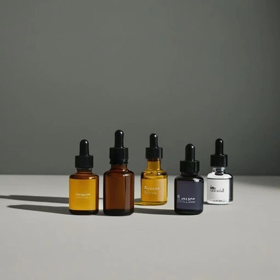 الزجاجة الزجاجية الفارغة المخصصة 10ML 30ML 50ML 100ML 500ML
