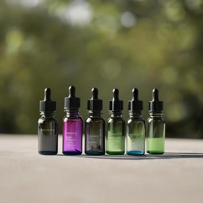 الزجاجة الزجاجية الفارغة المخصصة 10ML 30ML 50ML 100ML 500ML
