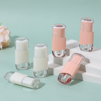 2.3ML أنبوب ضوء الشفاه الفارغ الشكل الجميل مع الألوان المخصصة اسم البند أنبوب ضوء الشفاه الطباعة الطباعة الحريرية المخصصة