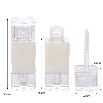 حاوية الأنبوب الفارغة من البلاستيك مع شعار مخصص و سعة 2.6ML