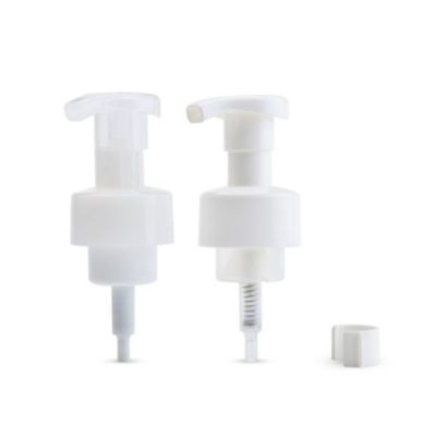 مضخة صابون رغوة 40MM مع شريط قفل وألوان قابلة للتخصيص لتوزيع آمن وسهل للسفر