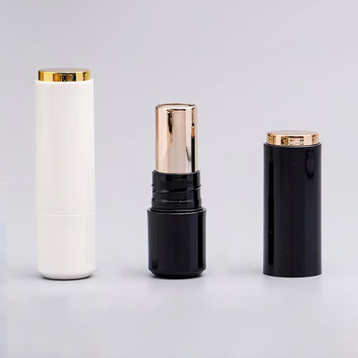 الألوان المخصصة مقبولة أنبوب أحمر شفاه فارغ 3.5g مع حلقة ختم مادة بلاستيكية