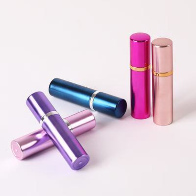 بيع بالجملة 5ML فارغة ABS رش حاوية للعطور تقبل الألوان المخصصة