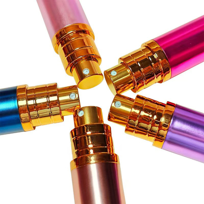 بيع بالجملة 5ML فارغة ABS رش حاوية للعطور تقبل الألوان المخصصة