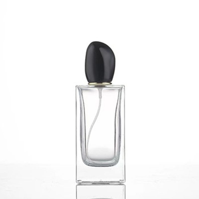 Hotsale 50ML و 100ML زجاجة رش الزجاجية للعطور مربع فارغ حاوية العطور