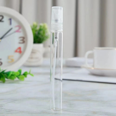 2ML 3ML 5ML و 10ML زجاج فارغ رشاش العطور حاوية عينة مع رشاش البلاستيك