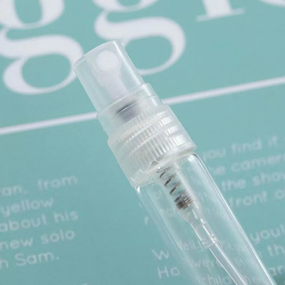 2ML 3ML 5ML و 10ML زجاج فارغ رشاش العطور حاوية عينة مع رشاش البلاستيك