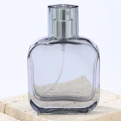30 مل زجاجة عطر زجاجية ملونة مع رشاش مجموعة كاملة عبوة فارغة للعطور
