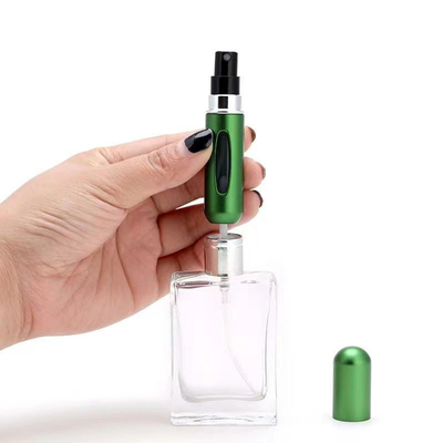 مخصصة المحمولة 8ml و 12ml قلم الرذاذ الألومنيوم زجاجة رذاذ لروائح العطر
