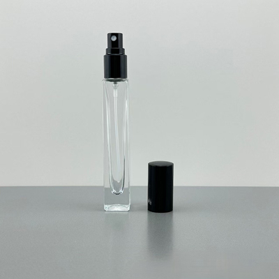 زجاجة عطر زجاجية 10 مل مخصصة بمضخة الرش ومكافئ