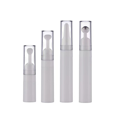 Popular Type 15ml Plastic Eye Roll Cream Airless Bottle Used for Skincare Package