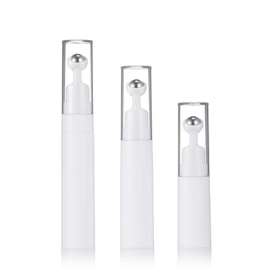 Popular Type 15ml Plastic Eye Roll Cream Airless Bottle Used for Skincare Package