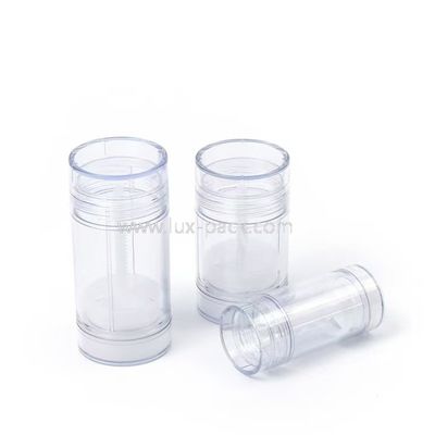 حاوية عصا مزيل العرق الشفافة من 15 مل إلى 100 مل