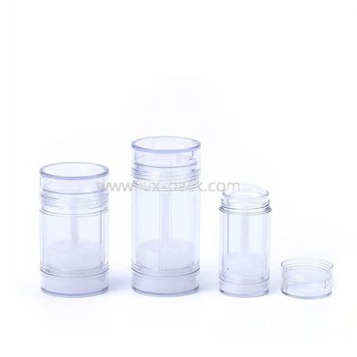 حاوية عصا مزيل العرق الشفافة من 15 مل إلى 100 مل