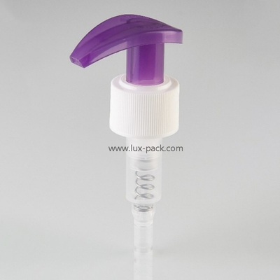 مضخة لوشن بلاستيكية من لون PP مخصصة لمستحضرات التجميل 24mm 28mm