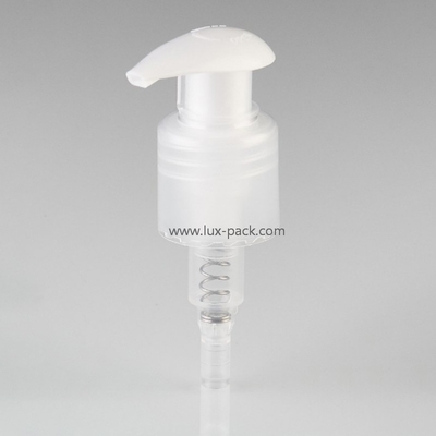 مضخة لوشن بلاستيكية من لون PP مخصصة لمستحضرات التجميل 24mm 28mm
