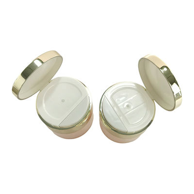 50 جرام عبوة أكريليك بدون هواء بغطاء قلاب