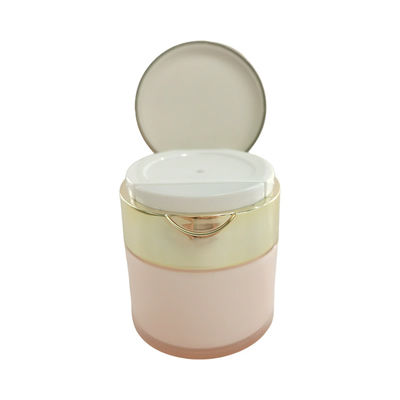 50 جرام عبوة أكريليك بدون هواء بغطاء قلاب