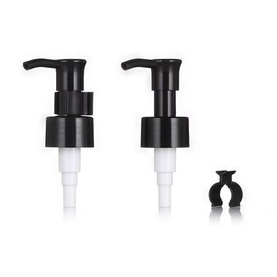 مضخة لوشن PP مخصصة مع مشبك للعناية بالبشرة 24/28 مم