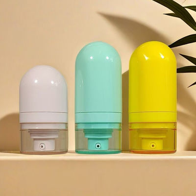 زجاجة مضخة بدون هواء مخصصة 15ml-100ml للحمامات والمصلات