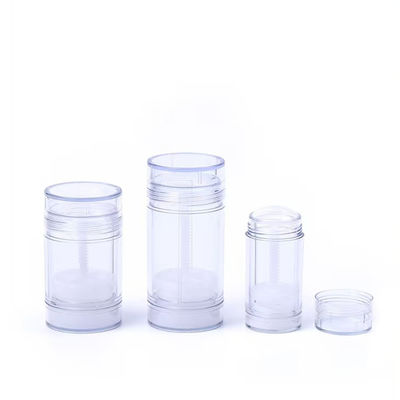 15 جرام - 100 جرام عصا مزيل العرق البلاستيكية الفارغة للعناية بالبشرة