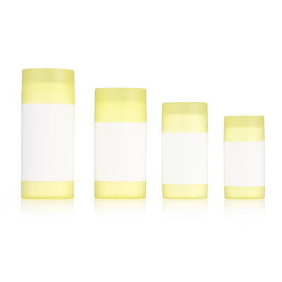 30 جرام-100 جرام PP عصا مزيل العرق مزدوجة الغلاف فارغة للعناية بالبشرة