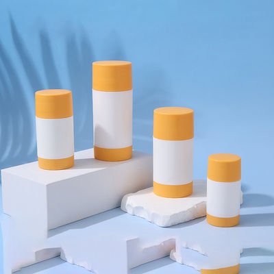 عبوة بلسم مزيل العرق البلاستيكية الفارغة للعناية بالبشرة بوزن 30-100 جرام