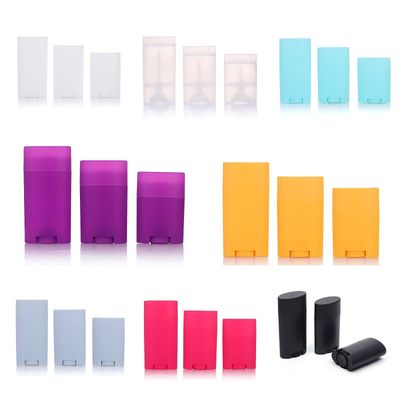 عصا مزيل العرق البلاستيكية PP المخصصة بسعة 35 جرام 50 جرام 75 جرام