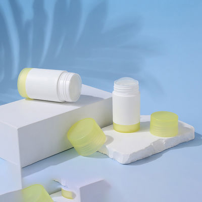 أنبوب مزيل العرق البلاستيكي PP سعة 30 جرام 50 جرام 75 جرام 100 جرام