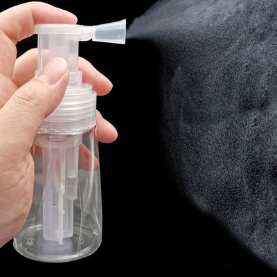 زجاجة رذاذ مسحوق سعة 140 مل و 180 مل زجاجة مستحضرات تجميل فارغة مع لون مخصص للعناية الشخصية