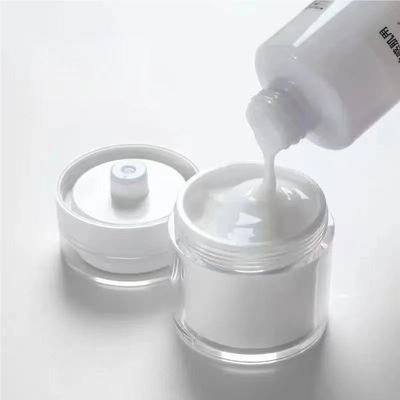 15/30/50/100ml Airless Pump Bottle with Removable Inner Liner Refillable Cartridge and Precise 0.2g per Press