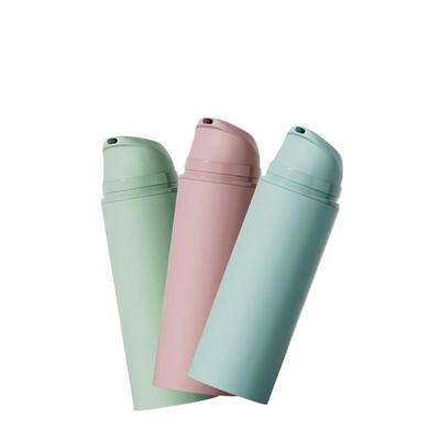 زجاجة مضخة هوائية بلاستيكية PP بأسلوب جديد مع طباعة مخصصة ومضخة تفريغ