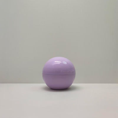 مرطبان كريم بلاستيكي كروي خفيف الوزن 5g-80g بلون مخصص مع PET طازج 100% ومهلة 20 يومًا