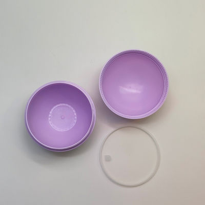 مرطبان كريم بلاستيكي كروي خفيف الوزن 5g-80g بلون مخصص مع PET طازج 100% ومهلة 20 يومًا