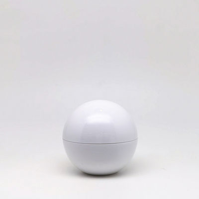 Egg Ball Appearance 5g 25g 50g 80g Plastic Cream Jar with CP-16-M Model for Cosmetic and Skincare Packaging