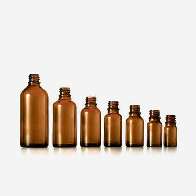 Wholesale Amber Brown YB Glass Bottle for Essential Oil in 5ml-200ml Sizes with Inert Non-Porous Properties