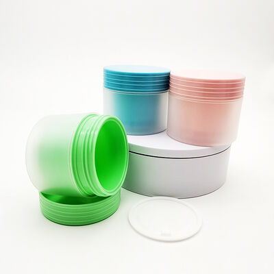 Wholesale 80g PP Matte Color Double Shell Cream Jar for Premium Cosmetic Packaging