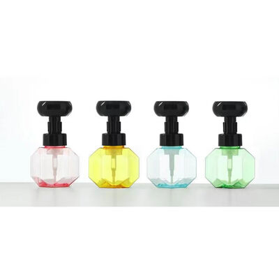 زجاجة مضخة رغوة على شكل زهرة بسعة 300 مل لأداة توزيع الصابون الرغوي والمنظف