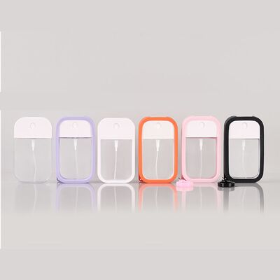 زجاجة رذاذ عطر قابلة لإعادة الملء على شكل بطاقة سعة 30 مل 50 مل للاستخدام التجميلي المحمول