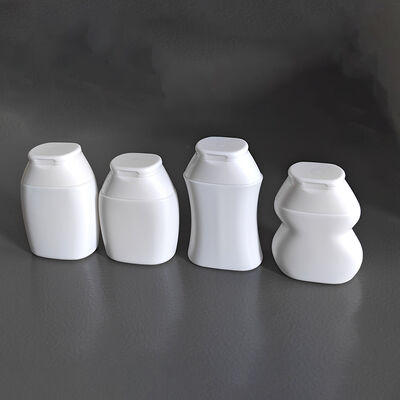 40/60ML Refillable Flip Top Cap HDPE Bottle for Sunscreen Cream and Cosmetic Use
