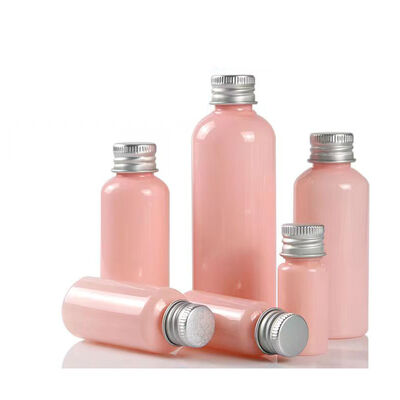 زجاجة بلاستيكية ذات غطاء مقفل مع ألوان قابلة للتخصيص و 10-100 مل سعة لوشن ومطهر اليدين