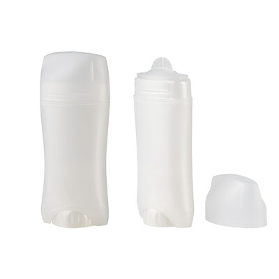 بيع بالجملة 45g 75g الصف الغذائي PP التواء التصميم الفارغ مزيل الرائحة عصا أنبوب حاوية