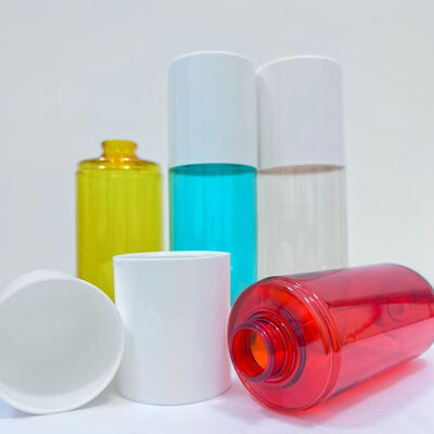 Wholesales 150ml PET Cosmetic Bottle with Crimp Over Cap