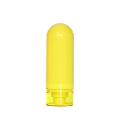 15/ 30/50ml زجاجة بدون هواء مقلوبة مع تصميم قابلة للتخصيص ومضخة بدون اتصال بدون هواء للعناية بالبشرة
